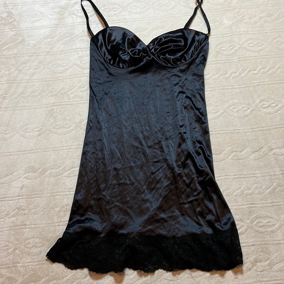 Victoria's Secret Other - Vintage Victorias‎ Secret Slip dress black medium